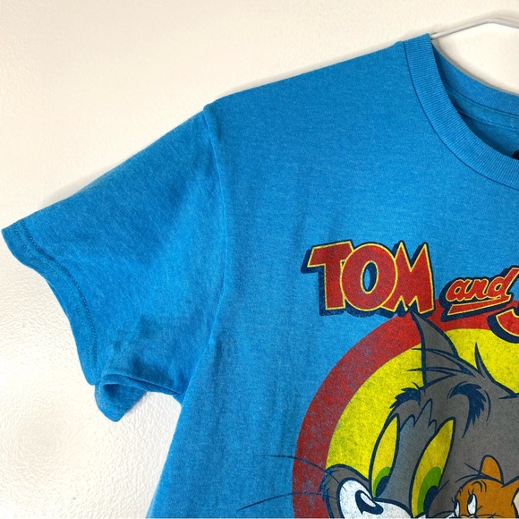 Tom and Jerry Blue Graphic Tee - Picture 4 of 6